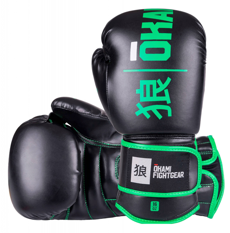 OKAMI RUMBLE BOXING GLOVES -BLACK